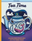 Tea Time Coloring Book Cover Image