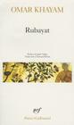 Rubayat (Poesie/Gallimard) By Omar Khayyam Cover Image