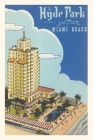 Vintage Journal Hyde Park Hotel, Miami Beach By Found Image Press (Producer) Cover Image