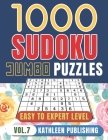 1000 Sudoku Puzzle Books: 1000 sudoku puzzles easy to hard Jumbo Puzzle Books - 4 diffilculty - Easy Medium Hard for Beginner to Expert - Brain Cover Image