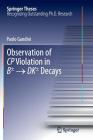 Observation of Cp Violation in B± → Dk± Decays (Springer Theses) By Paolo Gandini Cover Image