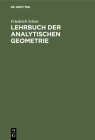Lehrbuch Der Analytischen Geometrie Cover Image