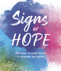Signs of Hope: 45 Ready-To-Frame Illustrations of Words to Encourage Cover Image