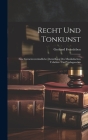 Recht Und Tonkunst: Eine Gemeinverständliche Darstellung Des Musikalischen Urheber- Und Verlagsrechts Cover Image