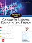 Schaum's Outline of Calculus for Business, Economics and Finance, Fourth Edition By Luis Moises Pena-Levano Cover Image