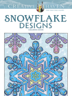 Creative Haven Snowflake Designs Coloring Book By A. G. Smith Cover Image