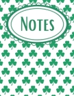 Shamrock Irish School Composition Notebook: For Ireland Lovers By Simple Magic Books Cover Image