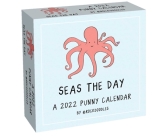 A 2022 Punny Day-to-Day Calendar by @rockdoodles: Seas the Day Cover Image