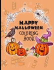 Happy Halloween Coloring Book: Halloween coloring book for kids By Hallo Colorbook Cover Image