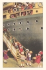 Vintage Journal Children Embarking Travel Poster By Found Image Press (Producer) Cover Image
