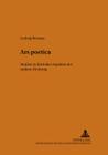 Ars Poetica: Studien Zu Formalen Aspekten Der Antiken Dichtung (Prismata #9) By Bernhard Zimmermann (Editor), Ludwig Bernays Cover Image