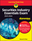 Securities Industry Essentials Exam 2023-2024 for Dummies with Online Practice By Steven M. Rice Cover Image