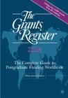 The Grants Register: The Complete Guide to Postgraduate Funding Worldwide By Palgrave MacMillan Ltd (Editor) Cover Image