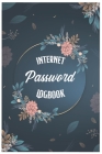 Internet Password Logbook: Internet Password Logbook Alphabetical Floral Design 6