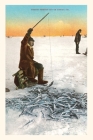 Vintage Journal Ice Fishing on Bering Sea By Found Image Press (Producer) Cover Image