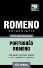 Vocabulário Português Brasileiro-Romeno - 5000 palavras Cover Image