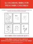 Best Books for Toddlers Aged 2 (A Coloring book for Preschool Children): This book has 50 extra-large pictures with thick lines to promote error free By James Manning, Kindergarten Worksheets (Producer) Cover Image