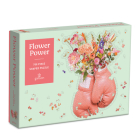 Flower Power 750 Piece Shaped Puzzle By Galison (Prepared by) Cover Image