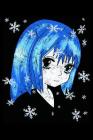 Anime Girl: Notebook By Green Cow Land Cover Image