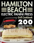 Hamilton Beach Electric Panini Press Grill Cookbook Cover Image
