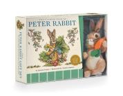 The Peter Rabbit Plush Gift Set: The Classic Edition Board Book + Plush Stuffed Animal Toy Rabbit Gift Set (Fun Gift Set, Holiday Traditions, Beatrix Potter Books, New York Times Bestseller Illustrator) By Charles Santore (Illustrator), Beatrix Potter Cover Image