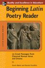Beginning Latin Poetry Reader: 70 Selections from the Great Periods of Roman Verse and Drama (Latin Readers (McGraw-Hill)) Cover Image