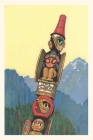 Vintage Journal Totem Pole and Mountains By Found Image Press (Producer) Cover Image