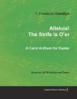 Alleluia! The Strife is O'er - A Carol Anthem for Easter - Score for SATB Voices and Organ Cover Image