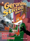 Geronimo Stilton Reporter #11: Intrigue on the Rodent Express (Geronimo Stilton Reporter Graphic Novels #11) Cover Image