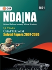 NDA/NA 2021 - Chapter-wise Solved Papers 2007-2016 (Include Solved Papers 2017-2020) Cover Image