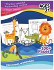 Alphabet Tracing Book Preschool Workbook (A-Zanimal Coloring, Trace Letter): Practice Essential Handwriting Strokes Ages3+ 100+Pages Studying & Workbo Cover Image