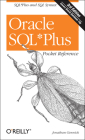 Oracle SQL Plus Pocket Reference (Pocket Reference (O'Reilly)) By Jonathan Gennick Cover Image