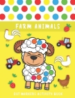 Dot Markers Activity Book: Farm Animals, A Fun Dot markers Coloring Books For Toddlers Do a Dot Coloring Book for Kids Ages 1-3, 2-4, 3-5, Baby, By Shining Kid Press Cover Image