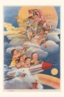 Vintage Journal Japanese Babies in Rocketship By Found Image Press (Producer) Cover Image