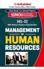 MS-02 Management of Human Resources By Saini A. K.  Cover Image
