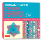 Origami Paper- Cherry Blossom Prints- Small 6 3/4 48 Sheets: Tuttle Origami Paper: Origami Sheets Printed with 8 Different Patterns: Instructions for By Tuttle Studio (Editor) Cover Image