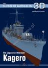 The Japanese Destroyer Kagero [With Scale Drawings] (Super Drawings in 3D #24) Cover Image