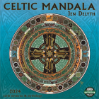 Celtic Mandala 2024 Wall Calendar: Earth Mysteries & Mythology by Jen Delyth By Amber Lotus Publishing (Created by) Cover Image