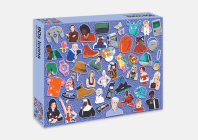 90s Icons Jigsaw Puzzle: 500 Piece Jigsaw Puzzle By Niki Fisher (Illustrator) Cover Image