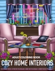 Adult Coloring Book - Cozy Home Interiors: A Fun Coloring Gift Book for Adults Relaxation with Inspirational Home Interiors, Modern Decorated Home Des By Kreatif Lounge Cover Image