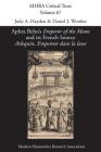 Aphra Behn's 'Emperor of the Moon' and its French Source 'Arlequin, Empereur dans la lune' (Mhra Critical Texts #67) By Judy A. Hayden (Editor), Daniel J. Worden (Editor) Cover Image