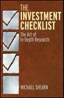 The Investment Checklist: The Art of In-Depth Research By Michael Shearn Cover Image