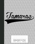 College Ruled Line Paper: TAMARAC Notebook By Weezag Cover Image