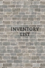 Inventory list By Notebook Journal Cover Image