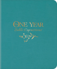 The One Year Bible Expressions (Leatherlike, Tidewater Teal) By Tyndale (Created by) Cover Image