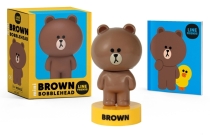 LINE FRIENDS Mini BROWN Bobblehead (RP Minis) By LINE FRIENDS Inc Cover Image