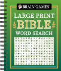 Brain Games - Large Print Bible Word Search (Green) By Publications International Ltd, Brain Games Cover Image