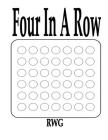 Four In A Row: 50 Pages 8.5 X 11 By Rwg Cover Image