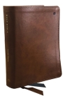 Net Bible, Journal Edition, Leathersoft, Brown, Comfort Print: Holy Bible By Thomas Nelson Cover Image
