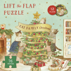Cat Family Christmas Lift-the-Flap Puzzle: Count down to Christmas: 12 flaps: 76 pieces (The Cat Family #2) By Lucy Brownridge, Eunyoung Seo (Illustrator) Cover Image